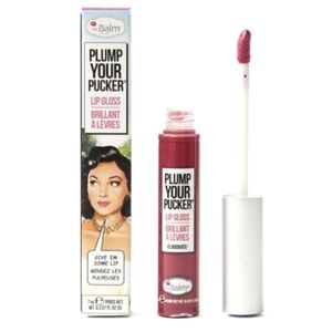 NIB theBalm Plump Your Pucker Lip Gloss ELABORATE